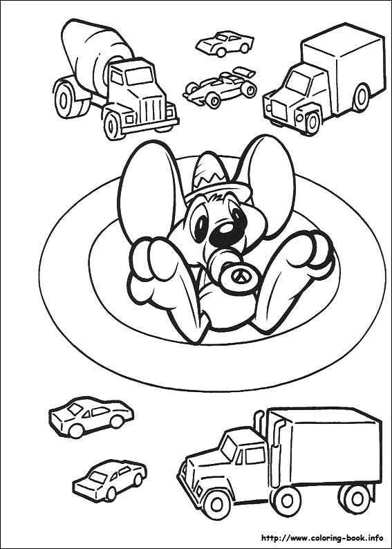 Baby Looney Tunes coloring picture